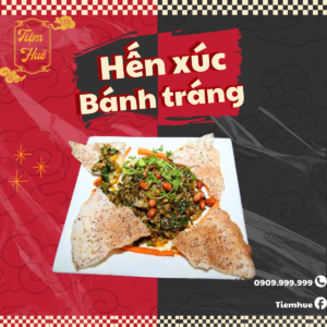 Hến Xúc Bánh Tráng