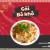 gỏi bò khô