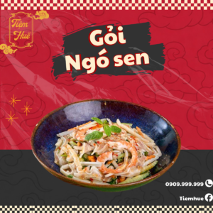 gỏi ngó sen